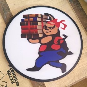 Bear Blockout Sign